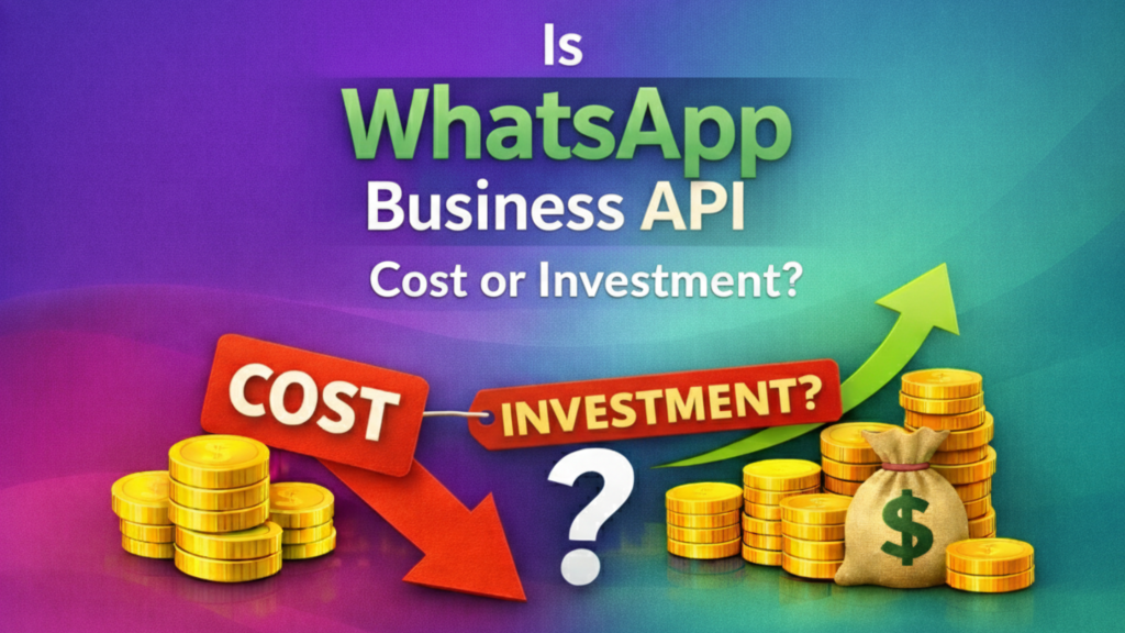 Is WhatsApp Business API a Cost or an Investment